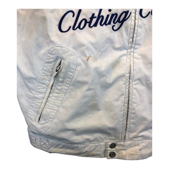 Vintage Y2K Enyce Clothing Company Men's Racing Team blue yellow Jacket size XXL - Picture 8 of 11